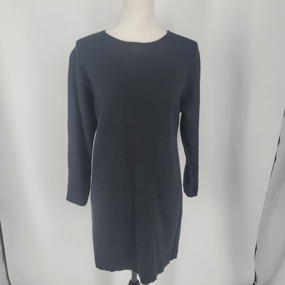 Everlane Dresses & Skirts - Everlane Wool Blend Sweater Dress Black Long Sleeve Women's XS
